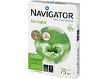 Navigator N75A4 Eco-Logical - A4, 75 G/M², Bianco, 500 Fogli