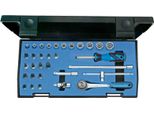 Gedore 20 IMU-3 Set Di Chiavi A Bussola 1/4" 32 Pezzi Esagonali IN-IS-PH-PZ, 6174150"