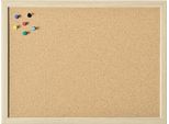 Lavagna In Sughero Magnetoplan Con Cornice In Legno, (L)400 X (H)300 Mm