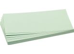 Franken UMZ102019 Cartoncino Di Presentazione - Rettangolo, 205 X 95 Mm, Verde Chiaro, 500 Pezzi