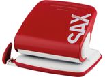 Sax BüRolocher 0-418-13 FüR 25 Blatt Rot