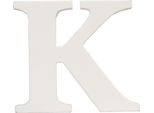 Lettera K | 9*8 Cm | Natura | Mdf | Lettera | Clayre & Eef | 62861-K
