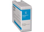 Epson SJIC36P(C) - 80 Ml - Ciano - Originale - Cartuccia D'inchiostro - Per Colorworks Cw-C6000Ae, Cw-C6000Pe, Cw-C6500Ae, CW-C650