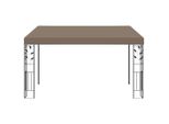 Padiglione A Parete 4X3X2,5 M Taupe