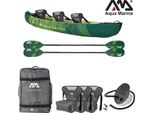 Aqua Marina Ripple 370Cm Kayak Set 3 Persone Canoa Gonfiabile Kayak Touring Kayak