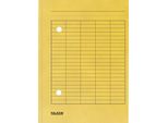 100X Falken 80004203 Umlaufmappe A4 Gelb Manilakarton 250 G/Qm
