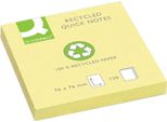Q-Connect® KF05609 Haftnotizen Recycling - 76 X 76 Mm, Gelb