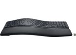 Logitech Ergo K860 Split Keyboard For Business - Tastiera - Senza Fili - Bluetooth Le - Tedesco - Grafite