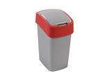 Curver Cestino Per Rifiuti 10 L Rosso