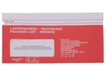 Docufix® 2FHDP340212 Tasche Di Accompagnamento Con Bolla Di Consegna/Fattura - Carta, C6/5, Bianco/Rosso, 500 Pz