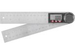 Righello Strend Pro, Digitale, Angolare 200 Mm, In Acciaio Inox, Inox, Goniometro