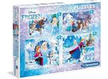 Clementoni 20+60+100+180Pcs Puzzle Frozen 7723 X6