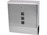Cassetta Madison, 340X310X100 Mm, Postale, Con Portagiornale, Acciaio Inossidabile