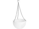 Vaso Strend Pro Modern, Sospeso, Bianco, 26X16 Cm, Con Catena E Gancio