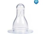 Canpol Babies | Succhietti In Silicone Per Biberon - 6 Mesi+ - 2 Pezzi - Anticolica - Per Porridge E Puree
