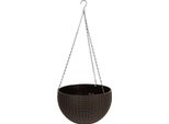 Vaso Strend Pro Modern, Sospeso, Marrone, 26X16 Cm, Con Catena E Gancio