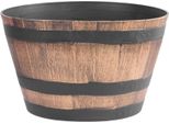 Vaso Strend Pro Woodeff 52X32 Cm, Oro, Effetto Legno, Barile