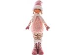 Decorazione Magichome Natale, Ragazzo, Rosa, 75 Cm
