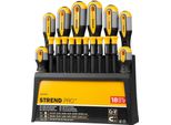 Set Di Cacciaviti Strend Pro SDX72-118, 18 Pezzi, Torx + Piatti + Phillips