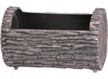 Vaso Strend Pro Woodeff, Noce, 22X35 Cm, Fioriera, A Forma Di Tronco, Effetto Legno