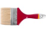 Pennello Strend Pro JA095, 4", Piatto, Da Pittura, Con Setole In Pvc, Manico In Legno"