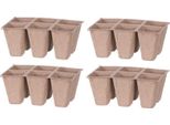 Semenzaio Strend Pro Herrison P1108, Di Carta, 6 Piantine, Conf. 4 Pz