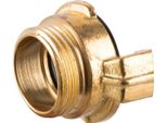 Adattatore GF120, 1 1/4", Ottone, Filettatura Esterna, A Baionetta, Per Tubo Da Giardino"
