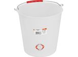 Secchio Ics P1112, 12 Litri, 27X27 Cm, Bianco