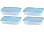 Contenitore Magichome Lunchbox Set YH126, Rettangolare, Set 4 Pz, 1000 Ml, 215X155X55 Mm