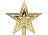 Decorazione Magichome Natale, 1 Pz, 20 Cm, Stella, Oro, Per Albero Di Natale