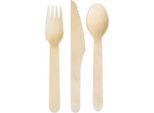 Set Di Posate In Legno Da 6 Pezzi