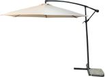 Ombrellone Demi, 300 Cm, 42 Mm, Beige, Pe, Da Giardino