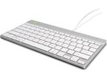 R-GO Tools R-Go Tools Tastiera Ergonomica R-Go Compact Break, Tastiera Compatta Con Software Di Interruzione, Qwerty (Usa), Cablata, Bianca