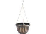 Vaso Strend Pro, Sospeso, Dorato, 24,5X15 Cm, Con Catena E Gancio