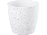 Vaso Strend Pro Stone, 23X20,5 Cm, Bianco, Effetto Pietra
