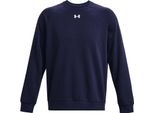 Under Armour - Felpa Girocollo "Rival"" Per Uomo/Donna Unisex RW9564 (S) (Blu Notte/Bianco)"