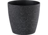 Vaso Strend Pro Stone, 28X26 Cm, Nero, Effetto Pietra