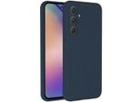 Samsung Galaxy A55 Sleeve - Silicone - Custodia Morbida Accezz/Copertura Posteriore - Blu Scuro