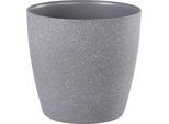 Vaso Strend Pro Stone, 28X26 Cm, Grigio, Effetto Pietra
