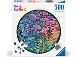 Ravensburger Rundpuzzle Cerchio Dei Colori: Pilze 500 Stü Ck