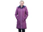 Hy - Giacca "Synergy Guard"", Impermeabile Per Donna BZ5147 (Xxl) (Blu Fico/Navy)"