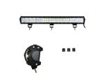 Striscia Luminosa A Led, Fascio Combinato, Resistente Alle Intemperie, 25 Pollici Combo 1 Pezzo