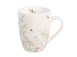 Tazza Clayre & Eef 350 Ml Fiori In Porcellana Bianca