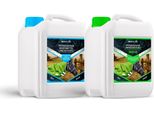 Skinstar Detergente Per Tappeti Per Cavalli Senza Profumi + Impregnante Per Lavaggio 2,5 Litri Ciascuno