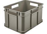 Keeeper 1546115000000 Keeeper Box Euro-Box M "Bruno Eco"", Grigio Pietra"