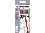 Eberhard Faber 551507 Penne Con Punta In Fibra Eberhard Faber, Confezione Da 8 Pezzi