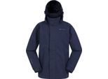 Mountain Warehouse - Giacca Impermeabile "Solar"" Per Bambini MW2767 (146-152) (Blu Navy)"