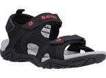 Hi-Tec - Sandali Da Uomo "Crater"" FS10697 (43 Eu) (Nero/Grigio/Rosso)"