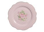 Piatto Da Colazione Clayre & Eef Ø 20 Cm Rosa Porcelain Roses