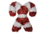 Clayre & Eef Decorazione Natalizia Bastone Di Zucchero 30 Cm Rosso Bianco Plastica